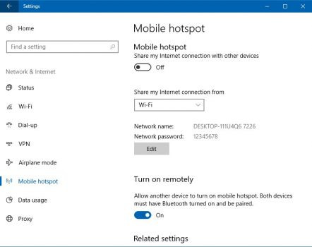 Cara Setting Mobile Hotspot Windows 10