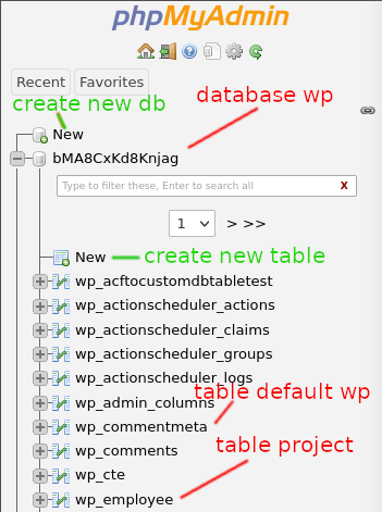 Membuat Database dan Custom Table di PHPMyAdmin untuk Wordpress
