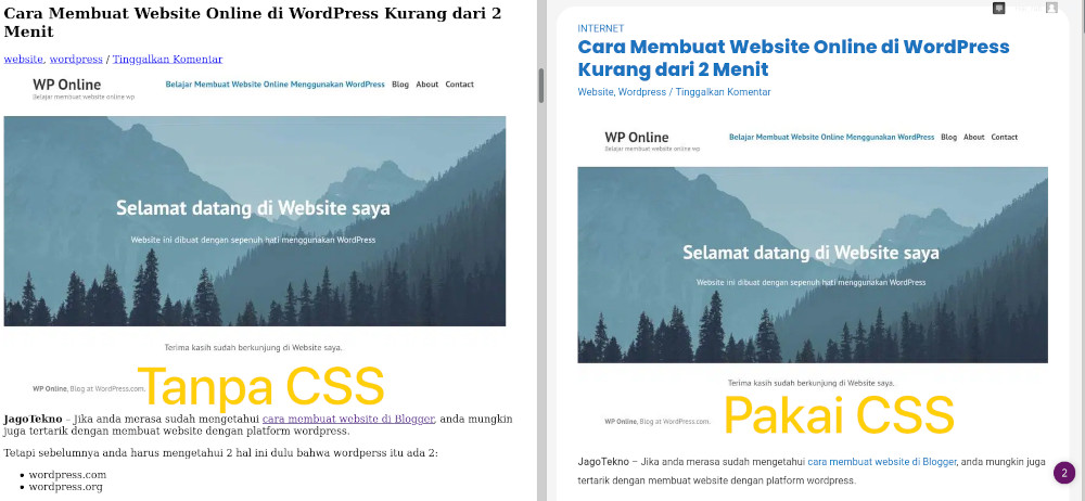 Cara  Belajar HTML dan CSS dengan Mudah